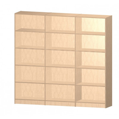 Bookshelf Open 3 Sections 